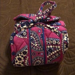 Vera Bradley travel jewelry roll.